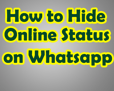 How to Hide Online Status on Whatsapp in 2022